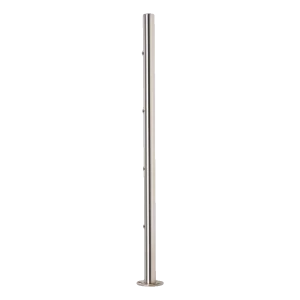 PINOX – poste de balaustrada intermedio Ø 42,4 mm inoxidable AISI 304 satinado