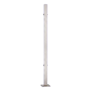 PINOX poste de balaustrada intermedio 40x40 mm h981 mm acero inoxidable satinado