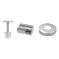 PSG poste de barandilla pasante Ø42,4 mm de acero inoxidable AISI 304 – 4 soportes Ø12, montaje en suelo 001-207 (3)