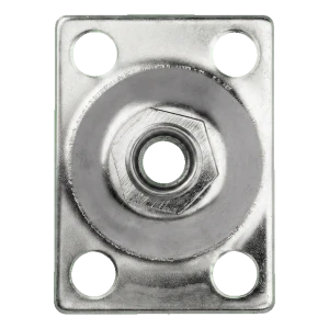 PSG placa bajo bisagra regulable M12 75×55 mm – acero inoxidable AISI 304