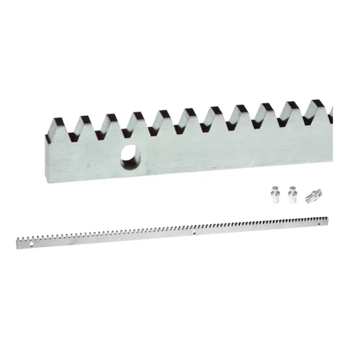 PSG cremallera de acero galvanizado para puertas correderas 1000 mm módulo 4 001-284 (1)