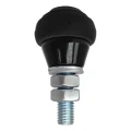 PSG rodillo guía de goma ø 31 mm para puertas correderas con espiga M10 001-276 (1)