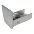 PSG rodillo de entrada 140 mm con terminación para puerta corredera autoportante 001-299 (1)