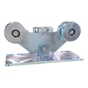 PSG carro rodante de puerta corrediza de 5 rodillos para riel 140 mm – rodillos de acero ⌀126 mm